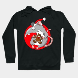 christmas rat Hoodie